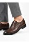 Men's Brown Genuine Leather Neolite Sole Classic Shoes - 3