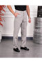Baggy Cut Straight Fabric Trousers - 5