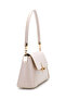 Clamshell Lock Detailed Baguette Women's Shoulder Bag Oslo Cream - 2