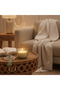 Home Fragrance Eucalyptus & Mint Aromatherapy Scented Candle with Elegant Glass Jar – 10 cm - 3