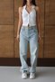 8186 Women's Baggy Baloon Jean Pants - 4