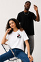 Couple Combination Men's - Women's Oversize T-Shirt 100% Cotton Printed Comfortable Fit Lover's T-Shirt Price for 2 Pieces