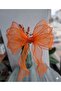 Frilly Tulle Organza Ribbon 2 Mt (7cm X 2Mt), Flower Material, Bridal Bouquet, Bundle Ribbon Frill - 2