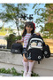 Kawaii Korean Style School Backpack with Accessories and Ergonomic Design - 5