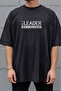 Unisex Oversize 24/1 Combed Cotton Dtf Printed T-Shirt - Dtf277 - 2