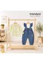 Long Sleeve Girls' Baby Jeans (Jeans) Shirt and Salopet 2-Piece Set (6/9/12/18) Months - 2