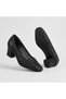 (Park Moda) Damlataş Detailed Heeled Women's Shoes Black - 3