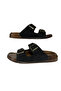 - Unisex Black Orthopedic Non-Slip Sole Daily Slippers for Pool, Sea, Beach