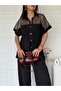 Mesh Detailed Gathered Tensel Set - 4