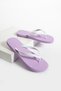 Women's Lilac White Comfortable Basic Flip-Flops for Daily Use, Beach and Pool Slippers - 2
