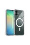 Samsung galaxy a06 combo hard transparent magsafe cover - transparent