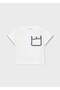 Girl's Knitted Detailed Tshirt Cream - 2