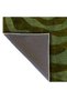 Sdt Retro Hypnotic Spiral Patterned Olive Green Swirl Woven Base Decorative Carpet Sdt1371 - 5