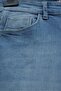 High Waist Jeans with Pocket on the Leg - Ice Blue - 5