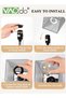 Bedside Table Lamp with 3 Color Temperatures 3000/4000/5000K Small Lamp with USB C+A Ports Nightstan - 7