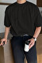 Men's Oversize T-Shirt Cotton Fabric Crew Neck Comfortable Fit T-Shirt - 2