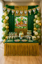 Safari Animals Birthday Party Celebration & Curtain Table Balloon Plate & Cup Set