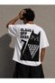 Claws Off Gaza Printed Oversize Unisex T-Shirt – Graphic Design Streetwear T-Shirt - 2