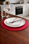 American Service, 1 Piece Burgundy Duck Linen Supla
