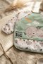 Tinybear Dream Big Waterproof Long Sleeve Baby Bib - Mint Green Blw Compatible Baby Supplementary Food Bib - 6