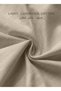 Egyptian Cotton 6 Piece Stripe Duvet Cover Set 220x240cm Beige - 3