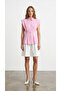 Pink Shirt with Pencil Detail