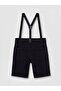 Boys' Jean Shorts with Trouser Straps (S6) - 2