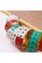 Tailor's Tape Measure 150cm - Double-Sided Colored Measuring Tape - One Side Yellow, One Side Colored Tape Measure - 3