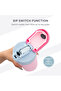 Sparkle Bento Lunch Box w/ SipSwitch Insulated Water Bottle 720ml | Tritan Leakproof Meal Box – Blush - 7