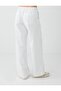 Off-White 100% Cotton High-Waisted Denim Trousers - 5