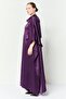 Women Embellished Kaftan Maxi Dress, Purple - 3
