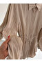 Premium Cotton Silky Shirt with Tie Detail - 7