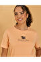 Women Peach Graphic T Shirt - 4