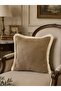 Tasseled Milk Coffee Cushion Cover - 2