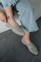 Gloria Women's Genuine Suede Leather Loafer Shoes Beige - 3