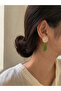 Wicker Flower Detail Resin Earrings