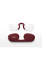 FIND MY Reader Rectangle Nose clip-on Reading Glass (Red, 300 x) - 3