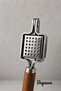 Acacia Wood Metal Combination Garlic Press - 2