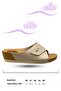 3-Piece Women's Slipper Set – Velcro Leather Women's Slippers with Gel Heel Spur Support - 5