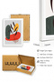 White Wooden Framed 2 Piece Set Painting Huhu45 - 2