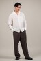 Oversize Lyocell Fabric Loose Cut Summer Shirt with Pockets - 6