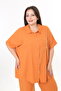 Women's Cotton Plus Size Pants and Shirt Set - 6