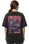Blink-182 Rock Metal Music Band Back Printed Unisex Oversized Vintage Washed T-Shirt - 3