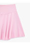 Comfortable Fit High Waist Sports Shorts Skirt - 4