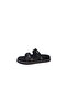 Pienn 124 Women's Black Buckle Slippers - 3