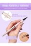 Glide Control Matte Black Liquid Eyeliner - Easy Application - 4
