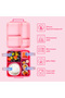 Jumbo Bento Lunch Box w/ Tritan Water Bottle 850ml – Pink - 4