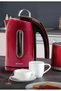 1.7L Pink Cordless Steel Kettle with Removable Filter and LED Light(ME-KT1103SSPK) (1850-2200W) - 4
