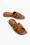 Women's Knitted Detailed Slippers - 4