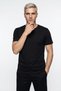 Men's Crew Neck Short Sleeve Basic T-Shirt Daily Comfortable Flexible Sports T-Shirt Cotton Lycra